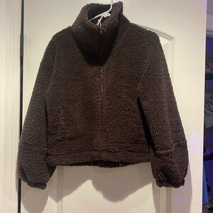 Lululemon Cinchable Fleece Zip Up